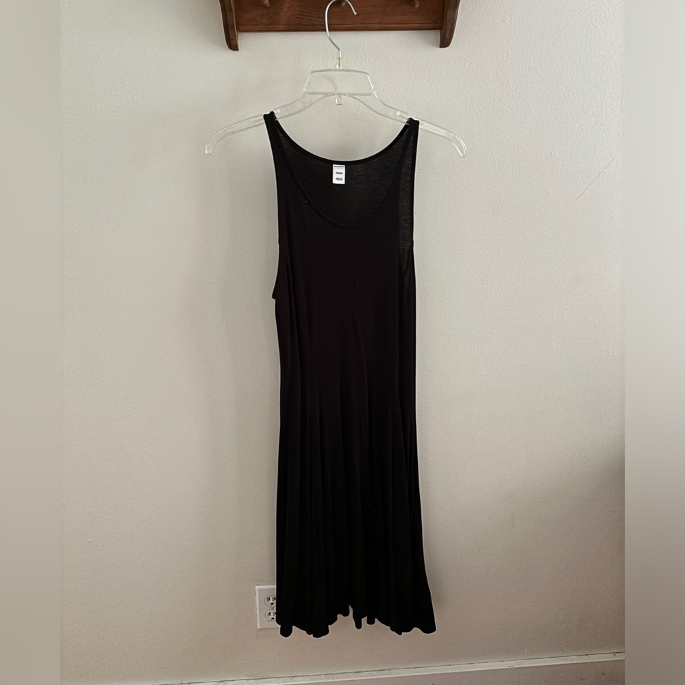 Old Navy Black Swing Dress